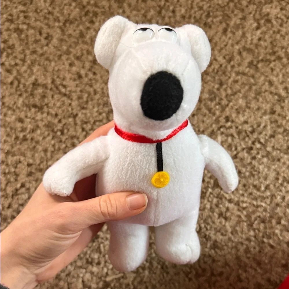 2005 vintage Brian from Family Guy Plush Toy - Picture 1 of 10